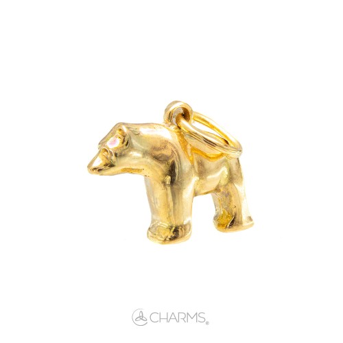 Charm Orso in Oro giallo 750 ‰