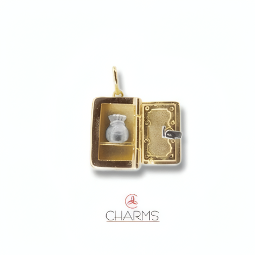 Charm Cassaforte in Oro