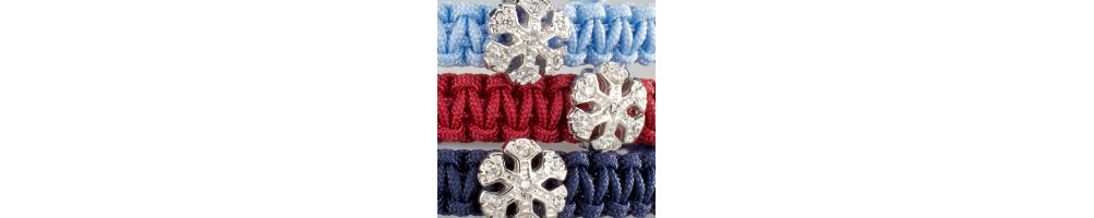 Bracciali stelle di neve in argento